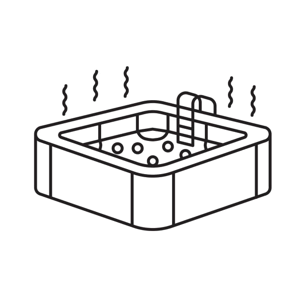 Hot Tub Illustration