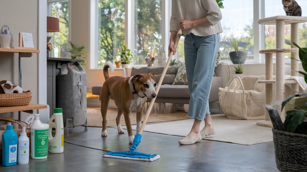 Green Cleaning for Pet Owners: Eco-Friendly Tips and Safe Solutions for a Pet-Friendly Home