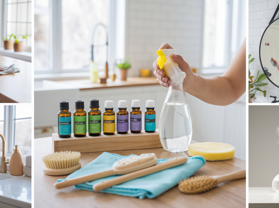 How to Clean with Essential Oils