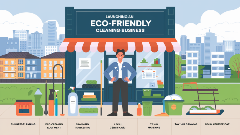 How to Start an Eco-Friendly Cleaning Business: A Comprehensive Guide