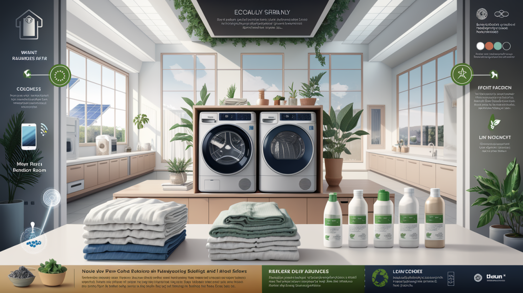 Sustainable Laundry Solutions: Eco-Friendly Detergents, Water Conservation & Best Practices for Green Laundry Operations